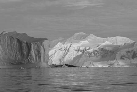 02b Morning Light On The White Continent