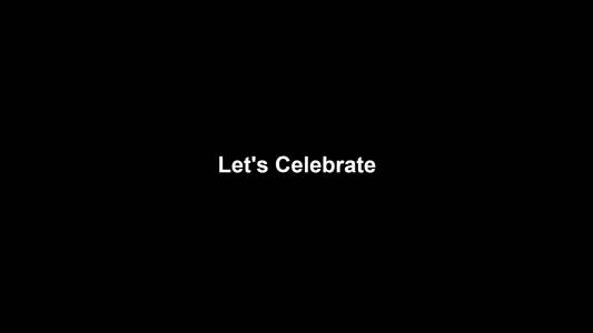 28a Let\'s Celebrate